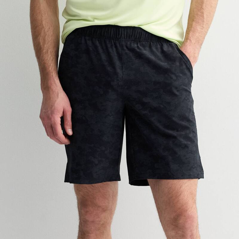 【送料無料】 Tek Gear メンズ ハーフパンツ・ショーツ ボトムス Men's Tek Gear Lightweight Moisture-Wicking Shorts Midnight Camo
