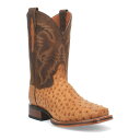 【送料無料】 ダンポスト メンズ ブーツ・レインブーツ シューズ Dan Post Kershaw Men's Full-Quill Ostrich Boots...