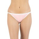 【送料無料】 エスオー レディース パンツ アンダーウェア Juniors' SO Seamless Textured Cheeky Bikini Panty SO75-036 Sweet Dreams Pink