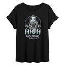 【送料無料】 ライセンス キャラクター レディース Tシャツ トップス Juniors' Monster High Frankie Stein High Vol...