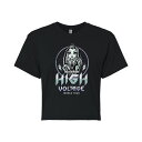 【送料無料】 ライセンス キャラクター レディース Tシャツ トップス Juniors' Monster High Frankie Stein High Vol...