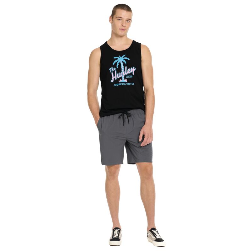 【送料無料】 ハーレー メンズ ハーフパンツ・ショーツ ボトムス Men's Hurley Lightweight Stretch Woven Shorts Black