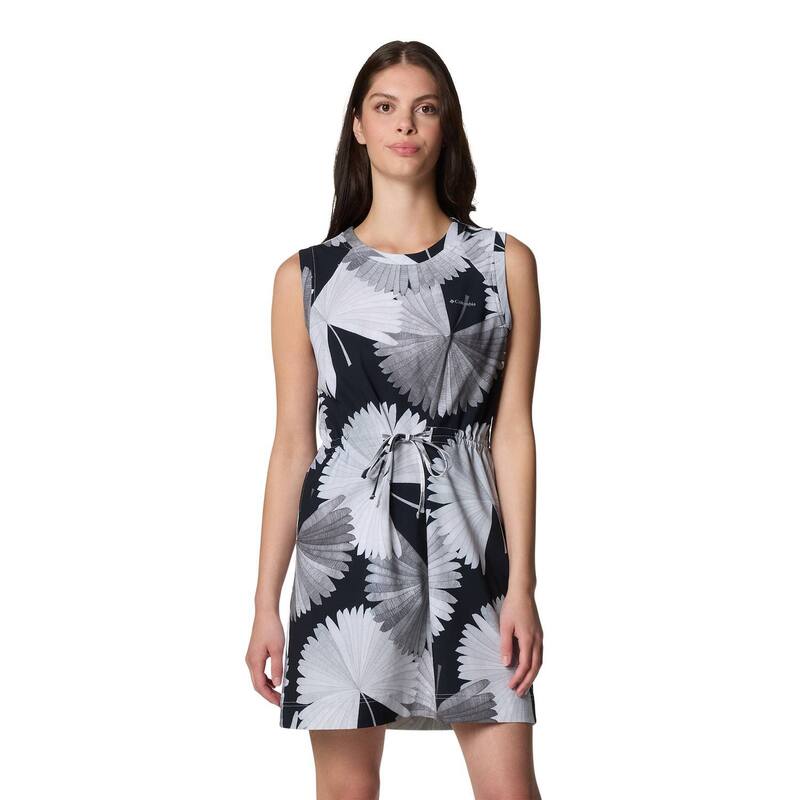 【送料無料】 コロンビア レディース ワンピース トップス Women's Columbia Bogata Bay Sleeveless Printed Dress White Rays