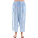 【送料無料】 クロフト&バロー レディース ナイトウェア アンダーウェア Plus Size Croft & Barrow Woven Rayon Pajama...