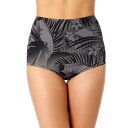 【送料無料】 ハーレー レディース ボトムスのみ 水着 Juniors' Hurley Mahalo Printed Ribbed Swim Shorts Black