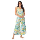 【送料無料】 クドルドッズ レディース ナイトウェア アンダーウェア Women's Cuddl Duds 2-Piece Sleeveless Pajama ...