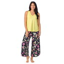 【送料無料】 クドルドッズ レディース ナイトウェア アンダーウェア Women's Cuddl Duds 2-Piece Sleeveless Pajama ...