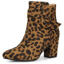 【送料無料】 アレグラ ケー レディース ブーツ・レインブーツ シューズ Women's Round Toe Block Heel Boots Ankle Bo...