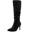 【送料無料】 アレグラ ケー レディース ブーツ・レインブーツ シューズ Women's Slouch Pointed Toe Stiletto Heel Kn...