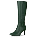 【送料無料】 アレグラ ケー レディース ブーツ・レインブーツ シューズ Women's High Heels Pointed Toe Stiletto Hee...