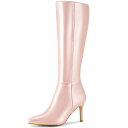 【送料無料】 アレグラ ケー レディース ブーツ・レインブーツ シューズ Women's High Heels Pointed Toe Stiletto Hee...