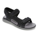 【送料無料】 ドッカーズ メンズ サンダル シューズ Dockers Bradburn Men's Sport Sandals Black Gray