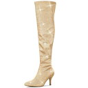 【送料無料】 アレグラ ケー レディース ブーツ・レインブーツ シューズ Women's Glitter Pointed Toe Stiletto Heels ...