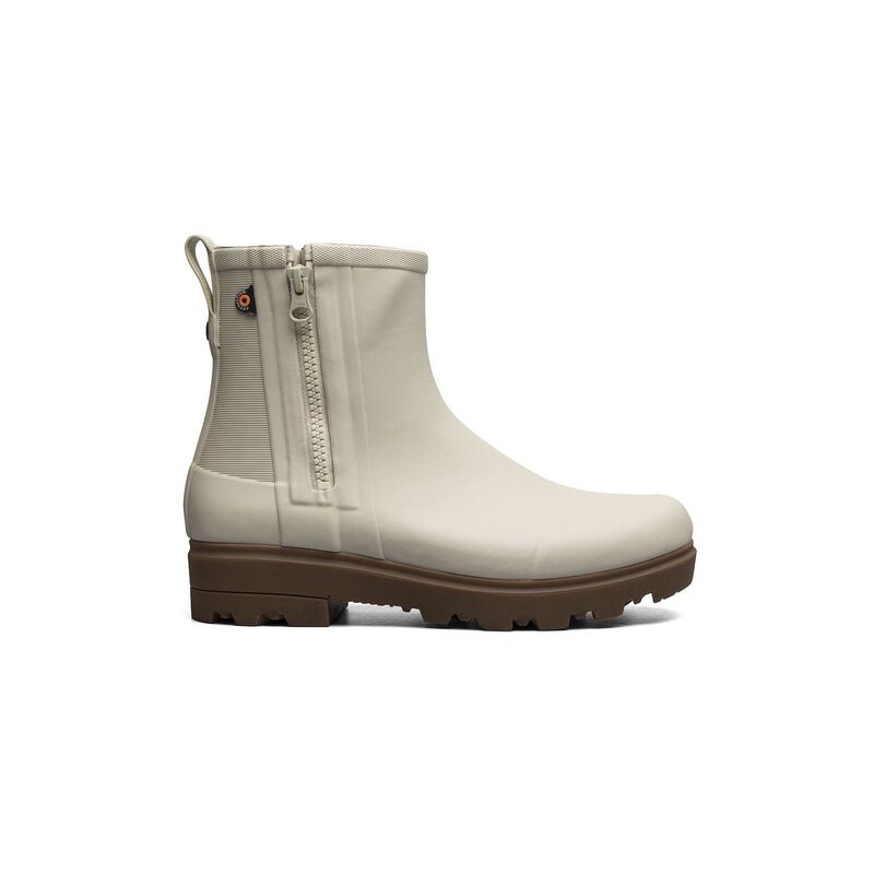 ボグス レディース シューズ ブーツ・レインブーツ Bogs Holly Rain Zip Women's Rain Boots Oatmeal ..