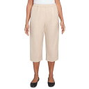 【送料無料】 アルフレッド ダナー レディース カジュアルパンツ ボトムス Women's Alfred Dunner Patch Pocket Elastic...