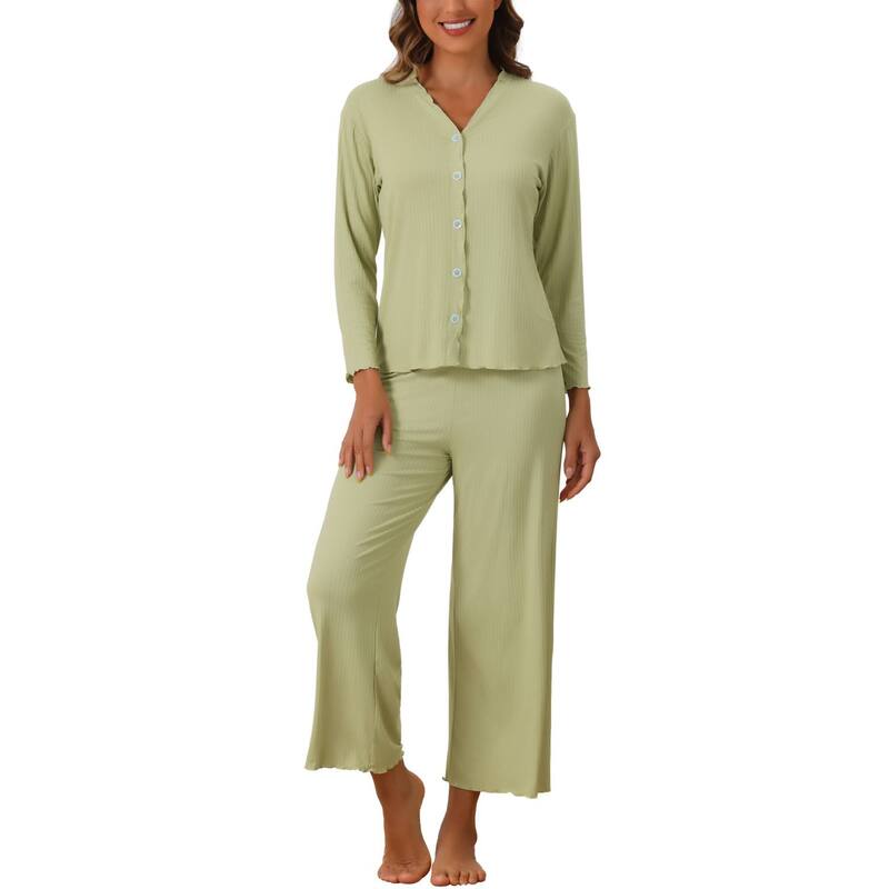 ̵ cheibear ǥ ʥȥ  Womens Loungewear Long Sleeve Pj ...