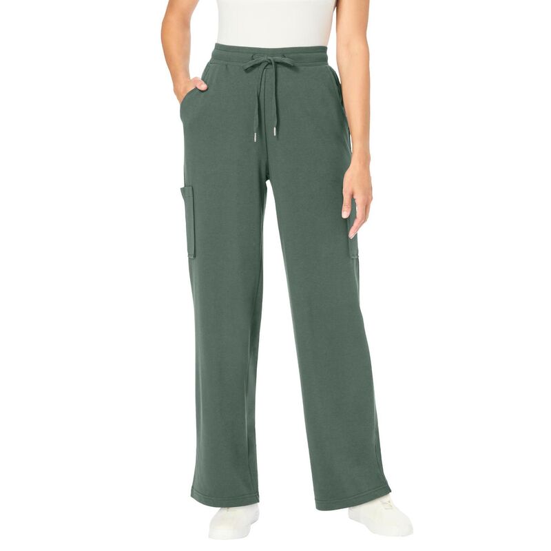 ReVida ŷԾŹ㤨֥ޥ  ǥ ܥȥॹ 奢ѥ ѥ ץ饹 ץ ˥å Woman Within Women's Plusize Petite Knit Cargo Pant PineפβǤʤ12,980ߤˤʤޤ
