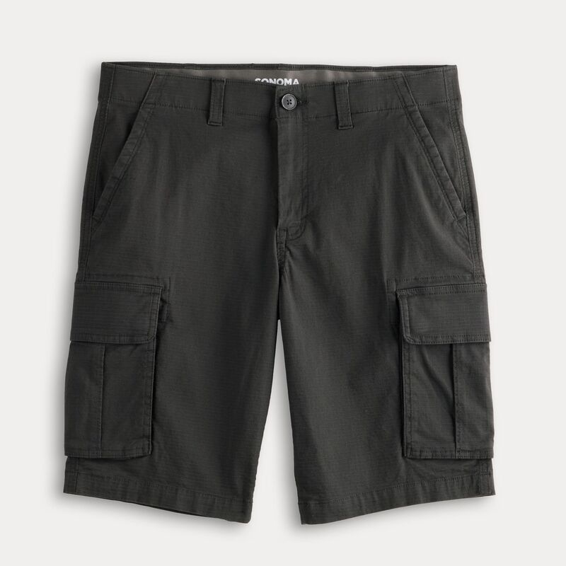 【送料無料】 ソノマ メンズ ハーフパンツ・ショーツ ボトムス Men's Sonoma Goods For Life 12" Flexwear Everyday Ripstop Cargo Shorts Sand Trap