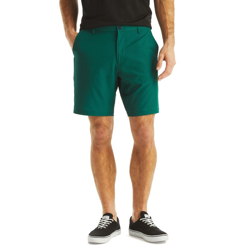 【送料無料】 ナウティカ メンズ ハーフパンツ・ショーツ ボトムス Men's Nautica Printed Performance Shorts Green Leaf
