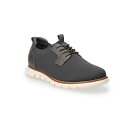【送料無料】 ナウティカ メンズ オックスフォード シューズ Nautica Men's Meer Knit Oxford Shoes Charcoal