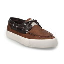 【送料無料】 ナウティカ メンズ デッキシューズ シューズ Nautica Men's Spinmaker Boat Shoes Brown