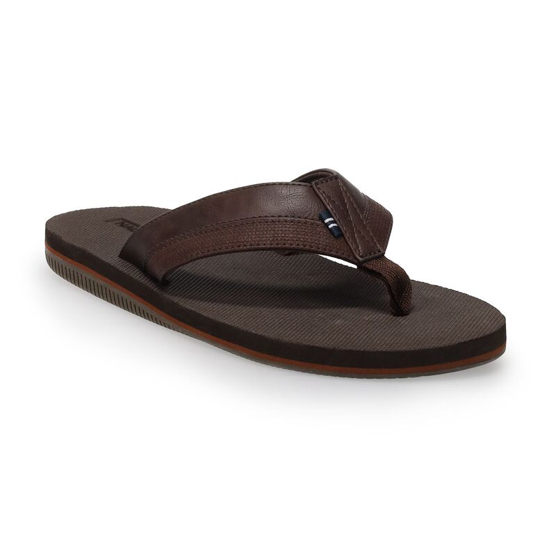 【送料無料】 ナウティカ メンズ サンダル シューズ Nautica Clarkson Men's Flip Flop Sandals Chocolate