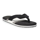 【送料無料】 ナウティカ メンズ サンダル シューズ Nautica Men's Eccen Flip Flops Black