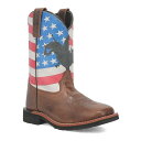 【送料無料】 ダンポスト レディース ブーツ・レインブーツ シューズ Dan Post Buck Big Kids' Leather Western Boots...