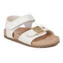 【送料無料】 ドクター・ショール レディース サンダル シューズ Dr. Scholl's Girls Toddler Strappy Faux Leather Sandals White(4)