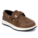 【送料無料】 ナウティカ レディース デッキシューズ シューズ Nautica Toddler Boys' Casual Slip-On Shoes Tan