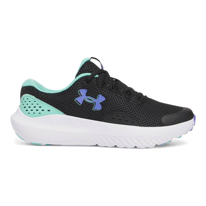 楽天ReVida 楽天市場店【送料無料】 アンダーアーマー レディース スニーカー シューズ Under Armour Surge 4 Big Kids' Running Shoes Virtual Violet
