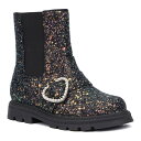 【送料無料】 オリビアミラー レディース ブーツ・レインブーツ シューズ Olivia Miller Glitter Toddler Girls' Chelse...