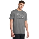 【送料無料】 アンダーアーマー メンズ Tシャツ トップス Big & Tall Under Armour Foundation Short Sleeve Graphic Tee Castlerock