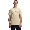 【送料無料】 アンダーアーマー メンズ Tシャツ トップス Big & Tall Under Armour Foundation Short Sleeve Graphic Tee Khaki Base