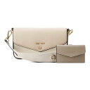 【送料無料】 ナインウェスト レディース ハンドバッグ バッグ Nine West Peaches Crossbody With Card Case Beige Color Block