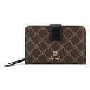 【送料無料】 ナインウェスト レディース 財布 アクセサリー Nine West Lockup 9s French Wallet Brown Black