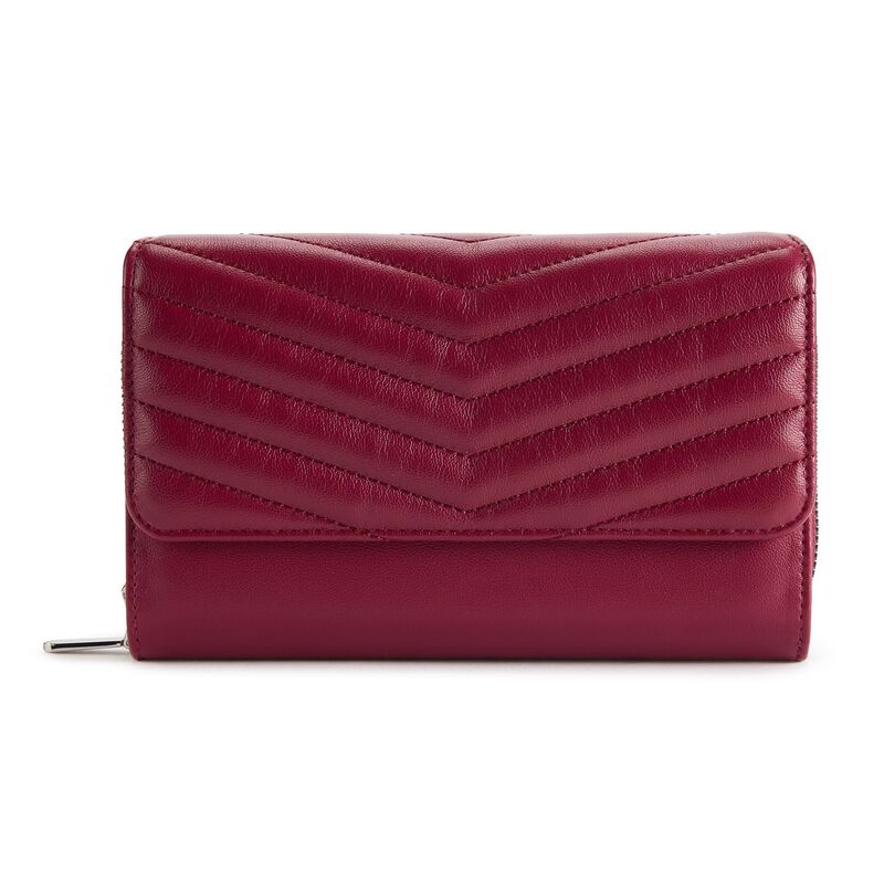 アンブランデッド レディース アクセサリー 財布 Unbranded Emalee RFID-Blocking Ultimate Organizer Wallet Quilted Wine ワイン