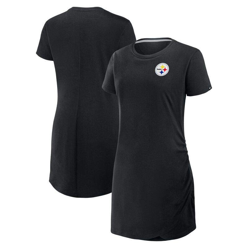 ̵ եʥƥ ǥ ԡ ȥåץ Women's Fanatics Black Pittsburgh Stee...