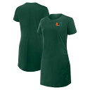 【送料無料】 ファナティクス レディース ワンピース トップス Women's Fanatics Green Miami Hurricanes Relaxed ...
