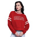 【送料無料】 スターター レディース Tシャツ トップス Women'sStarter Red Carolina Hurricanes Power Play C...