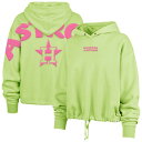 【送料無料】 フォーティセブンブランド レディース Tシャツ トップス Women's '47 Green Houston Astros Bright Side Venice Pullover Hoodie Ast Green(4)