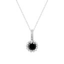 【送料無料】 アンブランデッド レディース ネックレス・チョーカー・ペンダントトップ アクセサリー Sterling Silver 1 1/2 Carat T....