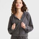 【送料無料】 チャンピオン レディース Tシャツ トップス Women's Champion Vintage Wash Full-Zip Hoodie Md Nine Iron(4)