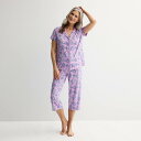 【送料無料】 クロフト&バロー レディース ナイトウェア アンダーウェア Women's Croft & Barrow Wonderluxe Pajama To...