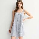 【送料無料】 ドレイパージェームス レディース ナイトウェア アンダーウェア Women's Draper James Seersucker Chemise N...