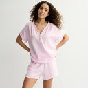 【送料無料】 ドレイパージェームス レディース ナイトウェア アンダーウェア Women's Draper James 2-Piece Seersucker S...