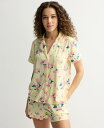 【送料無料】 ドレイパージェームス レディース ナイトウェア アンダーウェア Women's Draper James 2-Piece Short Sleeve...