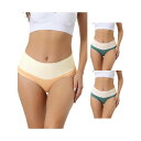 【送料無料】 アレグラ ケー レディース パンツ アンダーウェア 3 Packs High Waist Underwears For Women's Stret...
