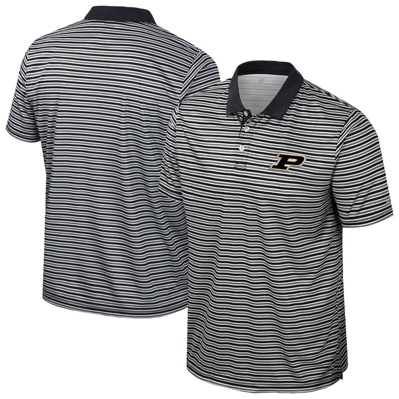 ̵   T ȥåץ Men's Colosseum Black Purdue Boilermakers S...