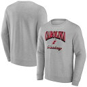 【送料無料】 ファナティクス メンズ Tシャツ トップス Men's Fanatics Gray Carolina Hurricanes Light the Candle Fleece Pullover Sweatshirt Hur Grey